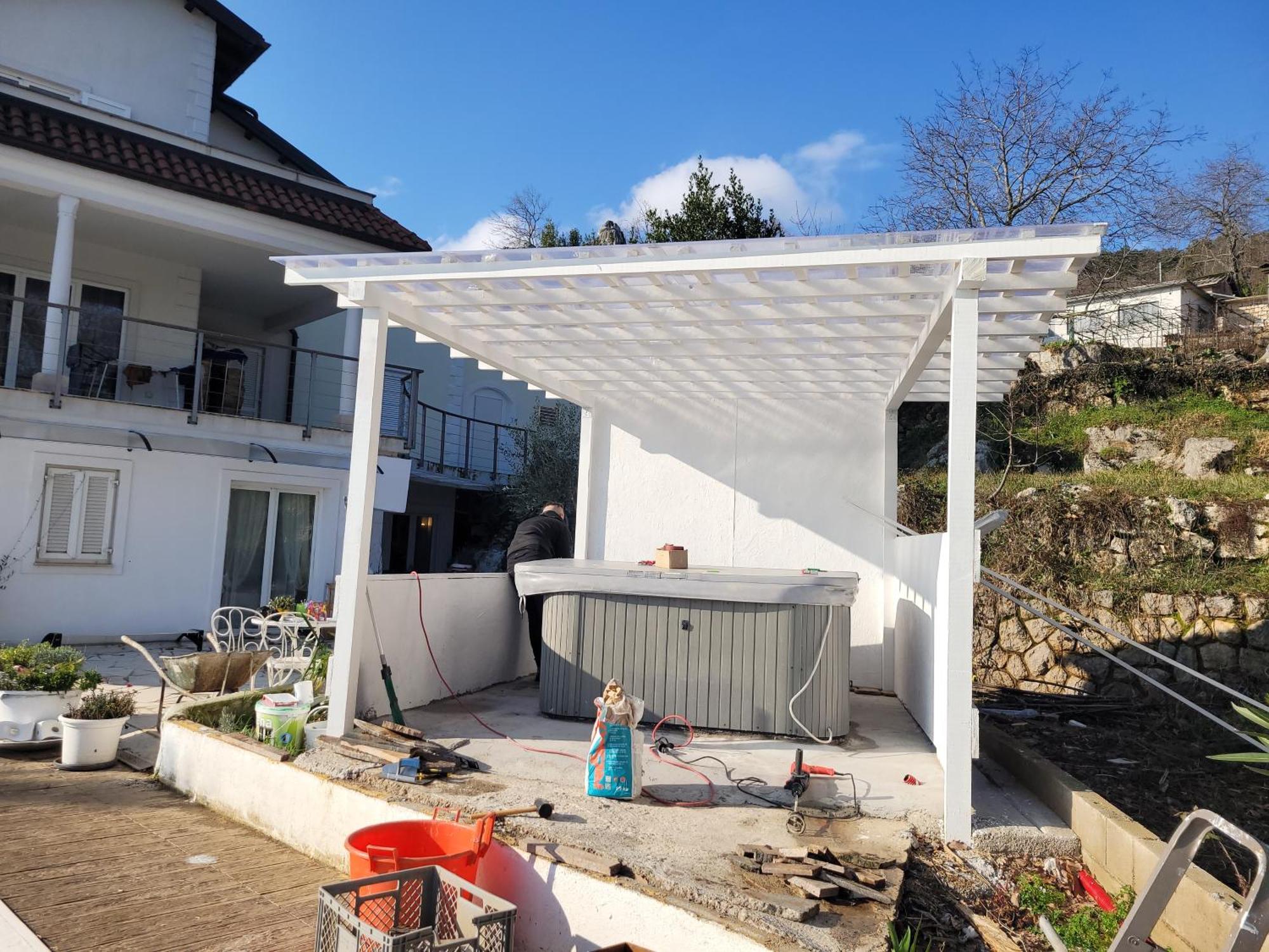 Apartments Chiara Mit Meerblick Und Pool Und Jacuzzi Lovran Exterior photo